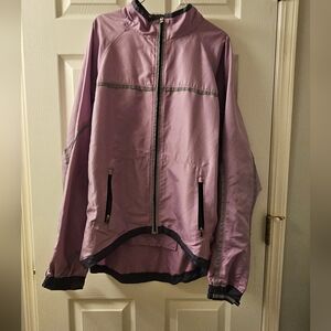 Purple and Black Athletic Jacket